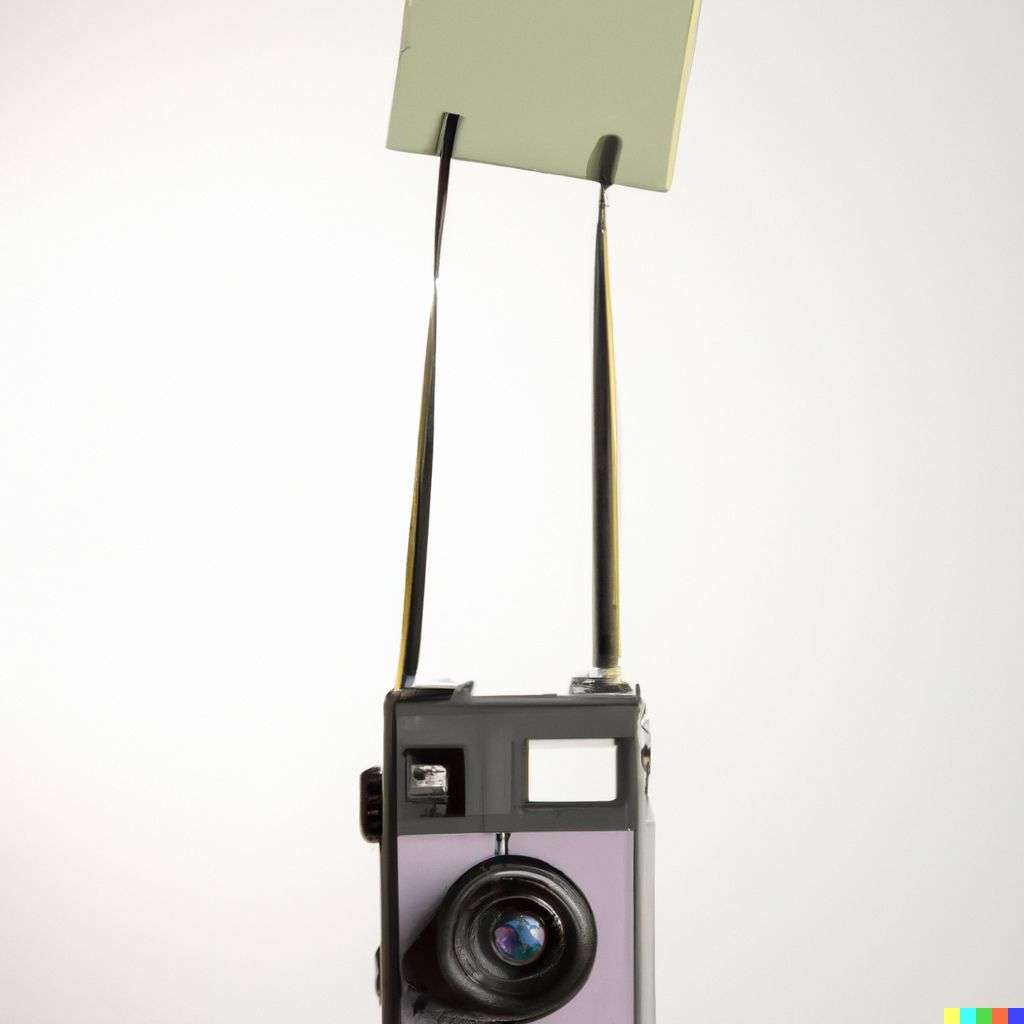 the discovery of gravity, photograph, Polaroid